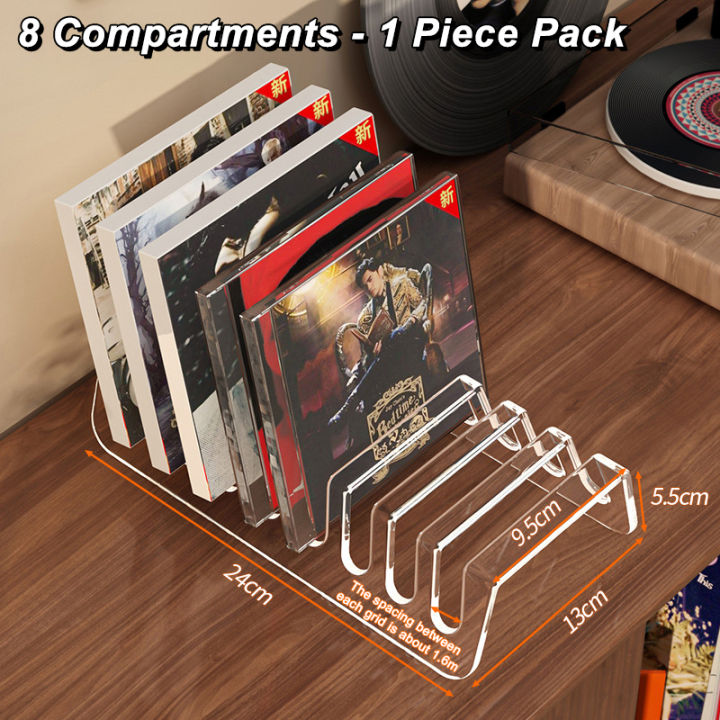 Desktop Disc Black CD Disc Rack Vinyl Record Magnetic Tape Display ...