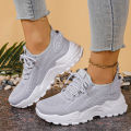 Women's Shoes, Women's Sports Shoes 2025 Women's Shoes Breathable Single-Mesh Dad Shoes Women's Casual and Versatile Sports Shoe.