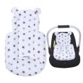 Baby car seat  Safety Seat Baby Lumber Pad Protection Cushion Electric Rocking Chair Cotton Mat Strolley Basket Thermal. 