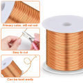 1-3Roll Soft Copper Wire for Electroculture Gardening 0.06-1.2mm Jewelry Making Beading Handmade Jewelry Making DIY Artwork.