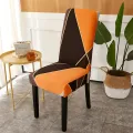 1PC Elastic Colored Chair Cover, Modern, Washable, Detachable, Dirt Resistant, Room Extendable. 