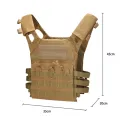 Tactical Vest Waterproof Outdoor Body Armor Lightweight Adjustable JPC Molle Plate Carrier Hunting Vest CS Game Jungle Gear. 
