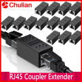 1/5/20/50Pcs RJ45 Coupler Ethernet Extender 1000Mbps LAN Connector Cat6/Cat5e Ethernet Cable Extender Adapter Female to Female. 