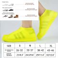 Waterproof Rain Shoes Covers Silicone Non-slip Wear-resistant Outdoor Adult Children Boots Portable Elastic Reusable.