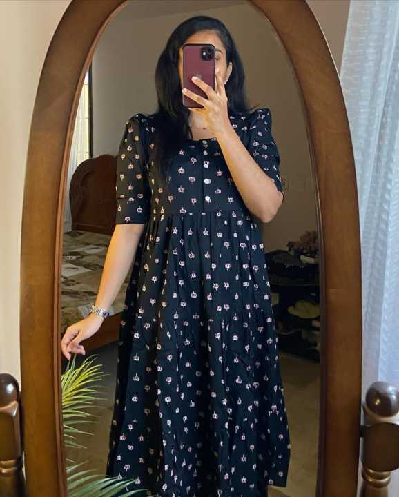 New%20Exclusive%20Designed%20Kaptan%20Screen%20Print%20Gown%20One%20Piece%20Long%20Kurti%20For%20Stylish%20Women%20And%20Girls%20Outfit%20-%20Image%205