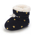 Winter Newborn Baby Cotton Booties Non-Slip Sole Toddler Boys Girls First Walkers Infant Warm Snow Boots 0-18Months  ﻿. 