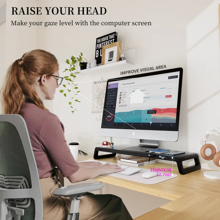 Computer%20Monitor%20Stand%20Riser%20With%204%20USB3.0%20Ports%20ABS%20Legs%20Support%20Data%20Transfer%20Desktop%20Screen%20Holder%20With%20Keyboard%20Storage%20-%20Image%204