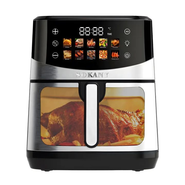 Sokany%20Double%20Heater%20Stainless%20Steel%20Digital%20Smart%20Air%20Fryer%2014.5%20Litre%20Extra%20Large%20Size%20Air%20Fryer%20(SK-10110)%20-%20Image%203