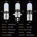 1pcs H4 Led BA20d H6 P15D LED Headlight Motorcycle Bulbs Headlights Fog Lights Hi Low Beams Daytime Running Light Moto Headlamp. 