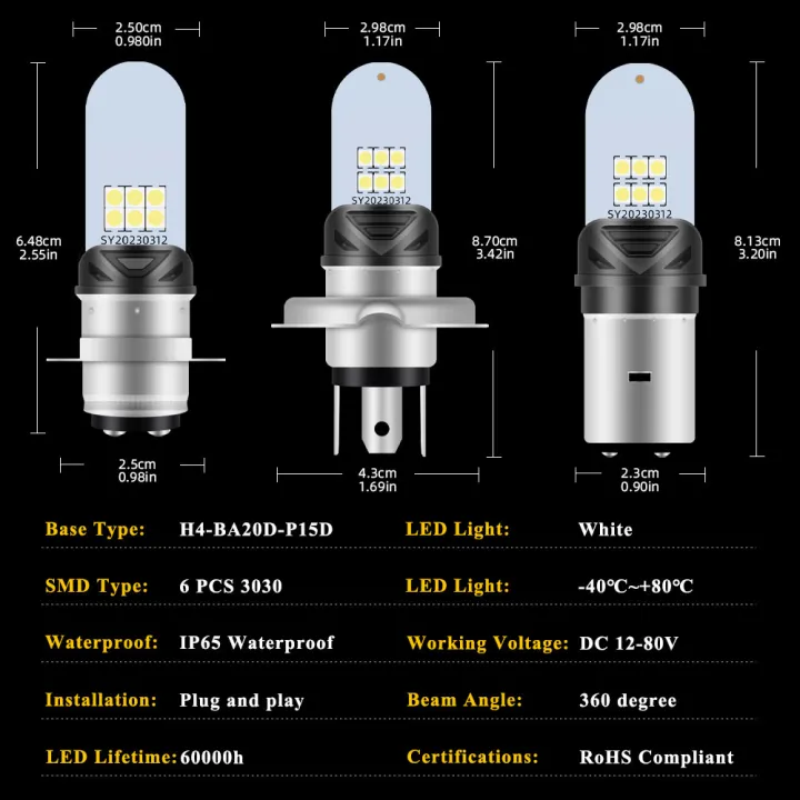 1pcs%20H4%20Led%20BA20d%20H6%20P15D%20LED%20Headlight%20Motorcycle%20Bulbs%20Headlights%20Fog%20Lights%20Hi%20Low%20Beams%20Daytime%20Running%20Light%20Moto%20Headlamp%20-%20Image%204