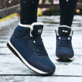 Winter Men Boots Casual Warm Ankle Boots Shoes for Man Sneakers Winter Plush Fur Woman Footwear Comfortable Platform Snow Boots. 