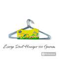 Stainless Steel High Quality Cloth Hanger for Hanging Saree , Kurt’a , Pants, Steel pack of 12. 