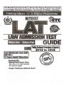 Law Admission Test LAT Guide book 2026 Edition by Dogar Brothers. 