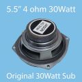 5.5 inch 6 ohm 30 watt high bass speaker. 
