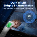 Digital Forehead Thermometer Electronic Contactless Clinical Accuracy Non-contact Body Temperature Meter Fever For Adult Child.