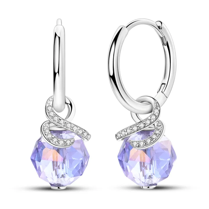 Woman%20Earring%20925%20Silver%20Original%20Eardrop%20Hoop%20Earring%20Sunflower%20Bee%20Bow%20Fashion%20Jewelry%20-%20Image%207