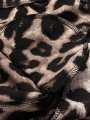 ZANZEA Oversized Button Up Outwears Women OL Blazer Fashion Ladies Office Suits 2025 Spring Summer Female Leopard Lapel Coats. 