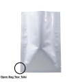 100pcs Self-Sealing Hot Seal Flat Pure Aluminium Foil Moisture-proof Sealing Bag Tea Coffee Bean Candy Home Packing Bag. 