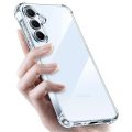 Samsung Galaxy A35 5G Premium Silicone Case Crystal Clear Soft TPU Ultra-Thin Transparent Flexible Protective Mobile Phone Back Cover.
