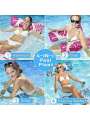 PVC Foldable Water Hammock Summer Inflatable Floating Striped For  Swimming Mattress Sea Swim Ring Party Sunbathing Mattres. 