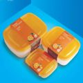 Appollo Crisper Food container 3pc set (600ml - 1000ml - 1700m.... 