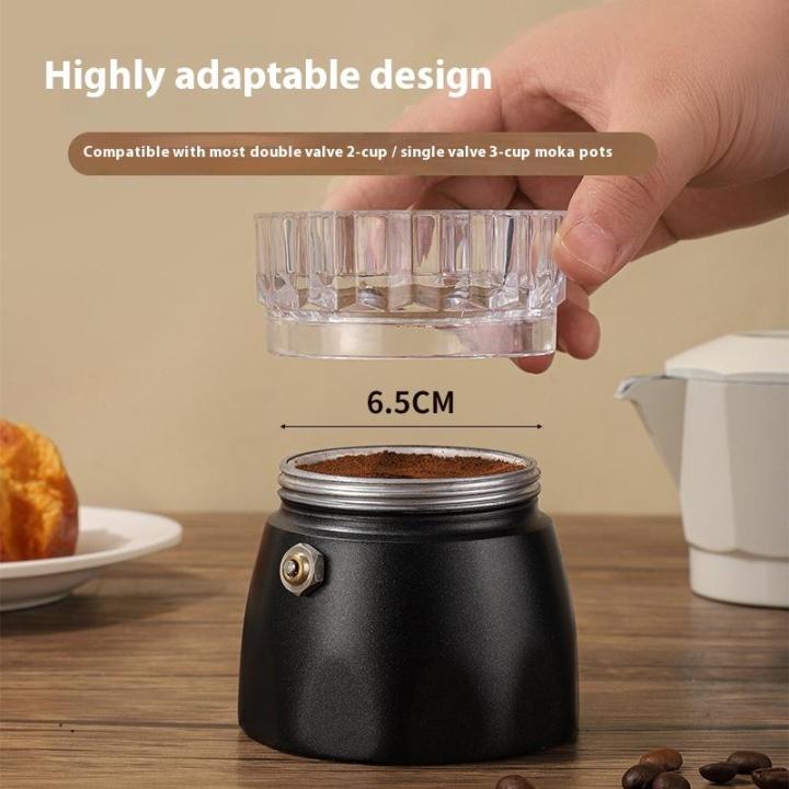 1Pc%20Universal%20Coffee%20Tamper%20&%20Distributor%20-%20Food%20Grade%20ABS%20Espresso%20Tool,%20Rotary%20Powder%20Dosing%20Ring%20for%20Moka%20Pot%20Leveler%20-%20Image%202
