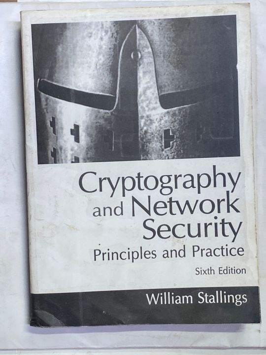 CRYPTOGRAPHY AND NETWORK SECURITY 6th EDITION BY WILLIAM STALLINGS