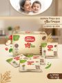 Pusti Mix Baby Food Full box 30 pcs sachet (6+ Months) – 11 Vitamins, 5 Minerals, Iron & Probiotics Rich Infant Cereal.