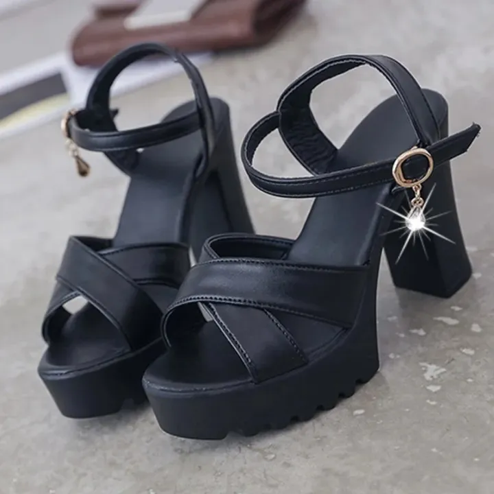 Women%20Fish%20Mouth%20Platform%20High%20Heels%20Wedges%20Buckle%20Sandals%20Shallow%20Hollow%20Open%20Toe%20Shoes%20Woman%20Party%20Footstep%20Office%20Pumps%20-%20Image%204