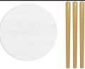 White top 3 legs coffee table. 