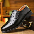 Mens Formal Leather Shoes Slip on Dress Wedding Casual Flats Luxury Walking Oxfords Office Work Zapatos Para Hombre Plus Size. 