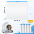Drawstring Trash Bags with Handles-Thickened Fragrant Disposable Garbage Bags Cat Litter Bag Collect Feces Pet Cleaning Products. 