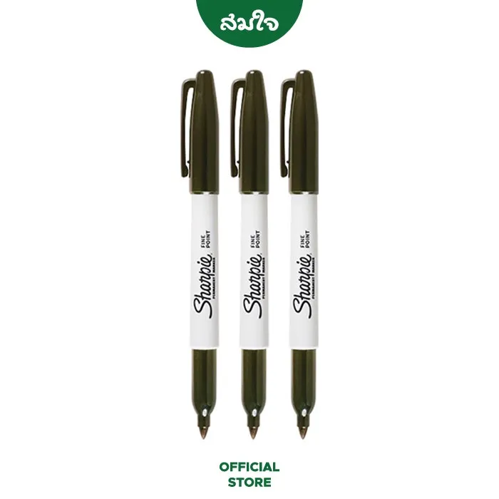 Sharpie marker Fine Pack 3 handle permanent marker pen waterproof marker pen plastic pad marker