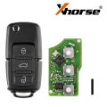 Xhorse XK Wire Remote Key XKB501EN XKLKS2EN XKKF21EN XKHY25EN XKDS20EN XKKF02EN XKFO01EN XKTO01EN XKB528EN for VVDI2. 