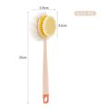 Double Sided Scrubbing Tool Bath Brush Long Handle Soft Fur Bath Brush Detachable Scrubbing Towel Strong Back Rubbing. 