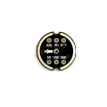 Omnidirectional Microphone Module I2S Interface INMP441 MEMS High Precision Low Power Ultra small volume for ESP32. 