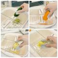 Cut-Resistant Kitchen Hand Guard | Food-Safe Plastic Clip for Slicing, Grating & Chopping Vegetables | Prevents Finger Cuts.