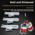 50 PCS Curtain Hanging Hooks Adjustable Hook Ring Window White Curtain Hook Holder for Home Curtain, High Quality 8.5cm. 
