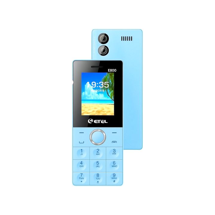ETEL E800 - 2.0 Inch Display - 3500mAH Battery - Type C charging - Dual ...
