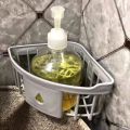 Punch Free Wall Mounted Tripod Bathroom Corner Wash Rack Bathroom Bathroom Storage Rack. 