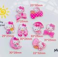 5 pcs / set Random color cute kawai hello kitty hair pins for girls,  hair clips for baby girls, Korean hair accessories for girls. 