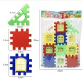 24pcs/lot Baby Paradise House spelling puzzled plastic blocks City DIY Creative Model Figures Educational Kids Toys. 