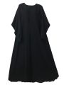 Abaya Fancy Nida Abaya (Button) - Elegant Abaya for Girls, Stylish Dress for Girls - Iqbal Sons Burkas. 