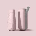 Mini Compact Pocket Umbrella for Women Light 5 Folding Sun Protection Sun and Rain Small Card Bag Umbrellas Paraguas.