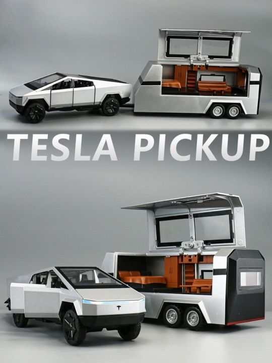 1:32%20Teslas%20Cybertruck%20Trailer%20Car%20MPV%20VAN%20Alloy%20Diecasts%20Toy%20Vehicles%20Metal%20Toy%20Car%20Model%20Sound%20and%20light%20-%20Image%206