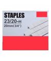 Stapler pins 23/8 23/10 23/13 23/15 23/17 23/20 23/24 and 24/6 pins pack of 1 packet. 