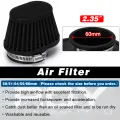 Pod Air Filter Intake Cleaner  50mm 51mm 54mm 55mm 60mm Oval Round Tapered Cone Clamp-On For Car Motorcycle PQY-AIT320/322/324. 