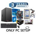Full New Desktop Only pc. Core 2 Duo Processor RAM 8GB DDR3 Main Board : Intel/Asus/Gigabyte/Asonic G41 HDD 250 GB keyboard mouse..