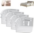 Bed Sheet Holder 4Pack Ultra Secure Mattress Fit Slipping Wrinkles Adjustable and Durable Elastic Straps with Extra Strong Grip. 