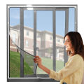 Magnetic Screen Door Mosquito Net Magnetic Window Screen Tulle Mesh Stealth Customize DIY Mesh Curtain Removable Washable. 